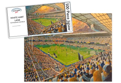 White Hart Lane Stadium Fine Art Jigsaw Puzzle - Tottenham Hotspur FC